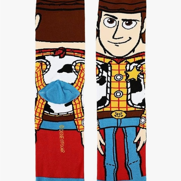 Disney Pixar Toy Story Movie Woody
Character Collectible Crew Socks - Picture 5 of 6